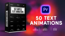 Load image into Gallery viewer, 50 Subtle Text Animations
