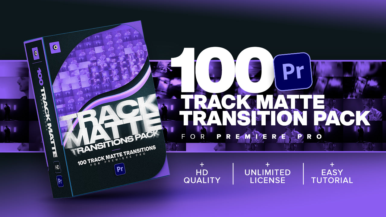 100 Track Matte Transitions Pack