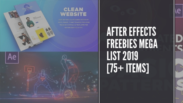 Free After Effects Templates Mega List 2019 75 Free Items Luxury Leaks